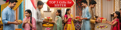 Top 3 Girls' Raksha Bandhan Gift for Sister Under ₹1000