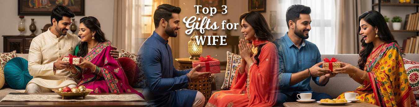 Top 3 Karwa Chauth Gifts for Wife That Will Make Her Day Extra Special