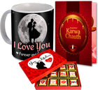 Beautiful Gift for Wife, Girlfriend & Women with Coffee Mug, Chocolate & Card - Ceramic Gift Box  (Multicolor)
