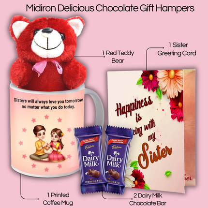 Birthday Gift for Sister from Brother or Sister – Perfect Rakhi or Bhai Dooj Surprise for Sister to Make Her Day Special
