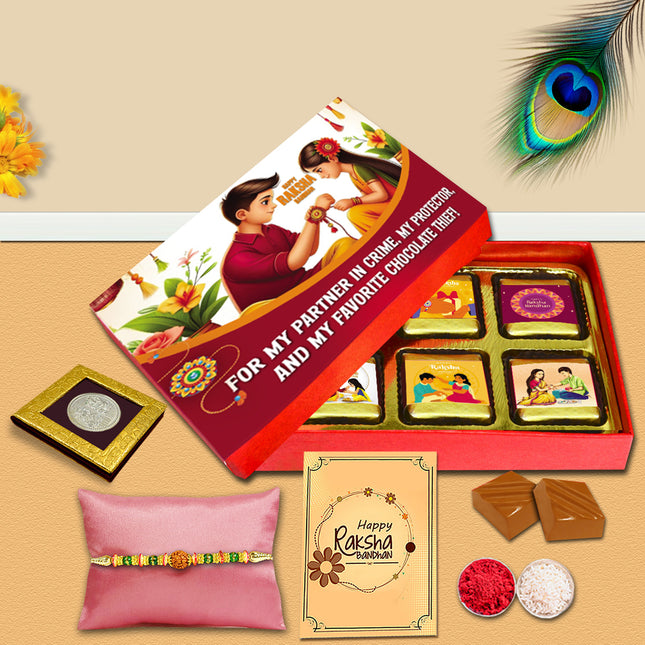 Rakhi For Brother Online – Rakhi Gift For Brother, Best Rakhi For Brother, Rakhi Gift Pack For Brother