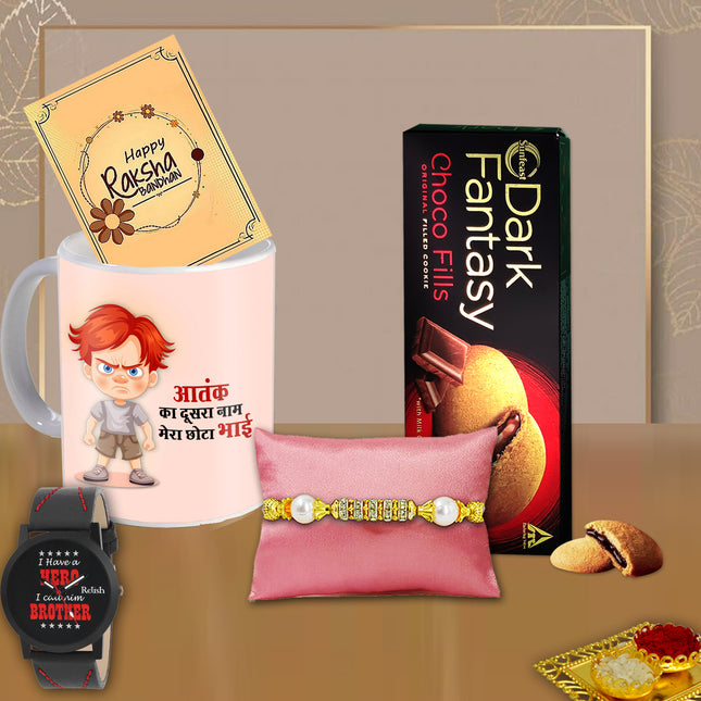 Rakhi Gift For Bhai – Rakhi Combo For Bhaiya, Raksha Bandhan Gift Bhai, Rakhi Gift Hamper For Brother