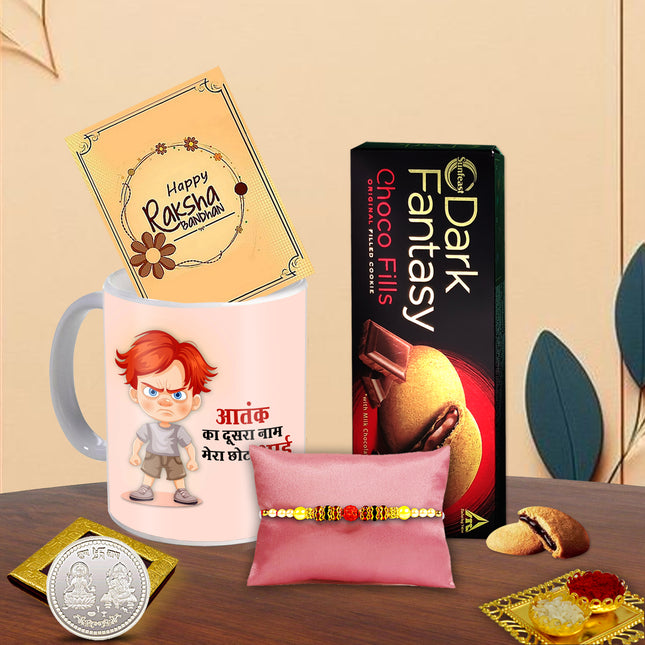 Rakhi Gift Set For Brother – Rakhi Hampers For Brother, Rakhi Set For Brother, Rakhi For Brother Online