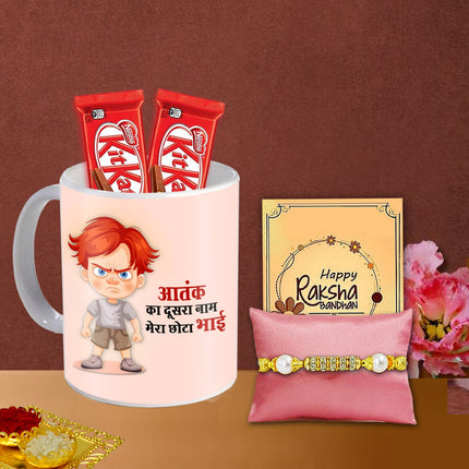 Premium Rakhi Gift Hamper For Brother - Rakhi gift box, Rakhi gift hamper, Rakhi return gift for sister