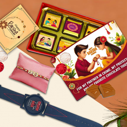Rakhi Gift For Brother – Rakhi For Brother Combo, Raksha Bandhan Gift Brother, Rakhi Gift Set For Brother
