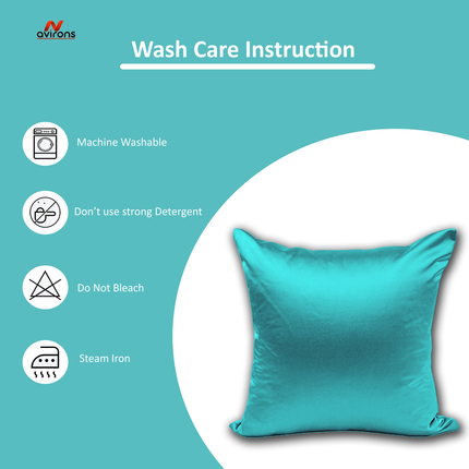 Soft Cushion Cover - Elegant Satin Silk Cushion Cover for Luxurious Home Decor