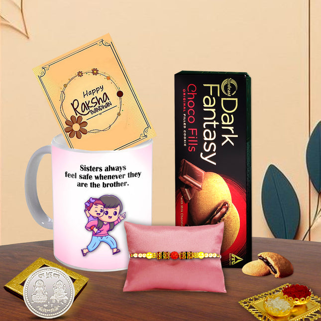Rakhi Gift Pack For Brother – Rakhi For Brother Gift, Rakhi Combo For Brother, Best Gift For Brother On Rakhi