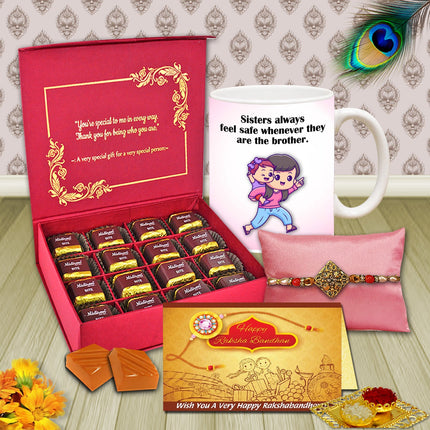 Rakhi Celebration Kit For Brother's - Rakhi for brother, Rakhi Gift for bhaiya, Rakhi for kid brother