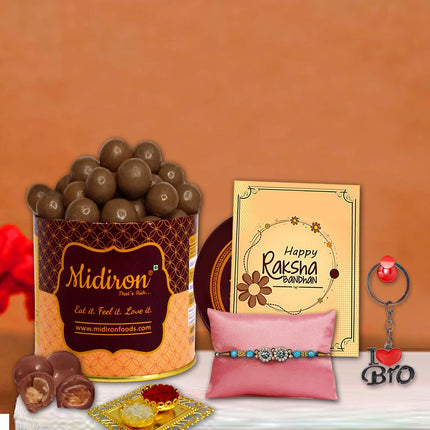 Raksha Bandhan Hamper - Rakhi Gift Ideas For Brother, Rakhi With Sweets, Rakhi Gifts For Bhai