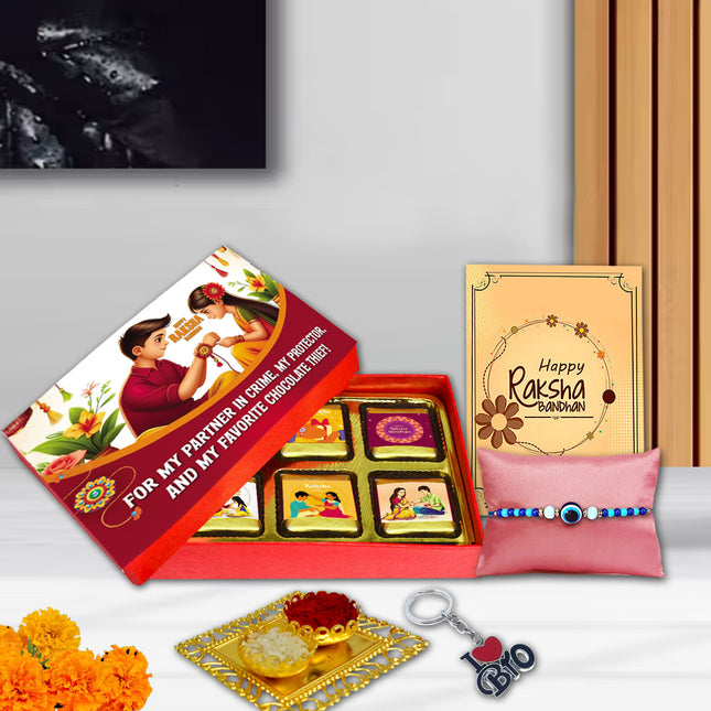 Raksha Bandhan Gift For Brother – Rakhi Set For Brother, Rakhi For Brother Combo, Best Rakhi For Brother