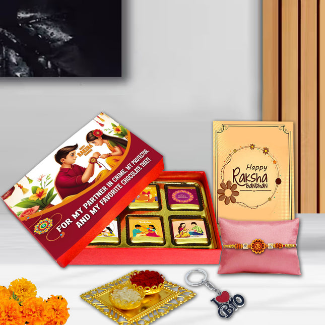 Unique Rakhi For Brother – Rakhi For Brother Combo, Rakhi Gift Pack For Brother, Raksha Bandhan Gift Ideas For Brother