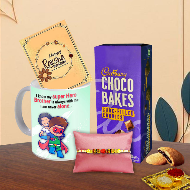Rakhi Gift Set For Brother – Best Gift For Brother On Rakhi, Rakhi Combo For Brother, Rakhi Gift Hampers For Brother