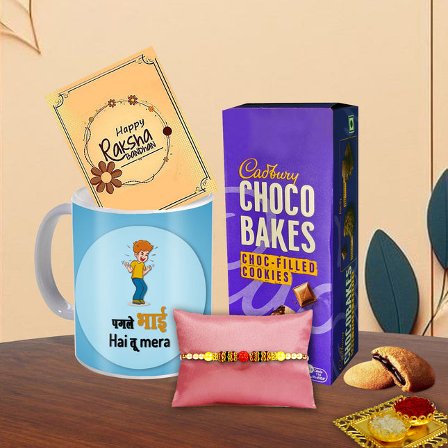 Rakhi Gift Hampers For Brother – Rakhi Gift Combo For Brother, Rakhi For Brother Online, Rakhi Set For Brother