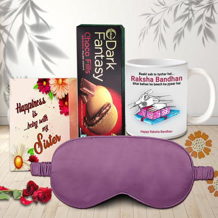 Rakhi Surprise Hamper For Sister - Personalized Rakhi gift, Handmade Rakhi gift, Rakhi gift box