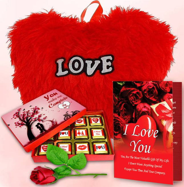 Perfect Valentine's Day Gift & Birthday Combo for Him, Her, Finace, Girlfriend Paper Gift Box 
