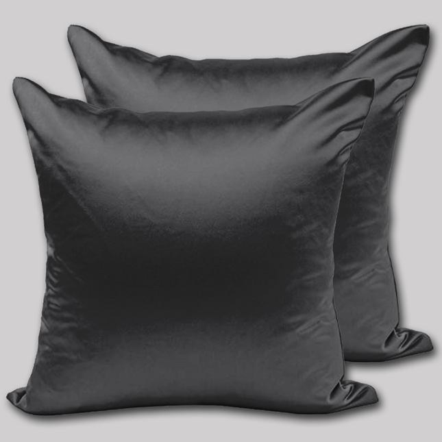 Silky Smooth Satin Cushion Cover – Anti-Frizz, Hypoallergenic Cushioncase for Luxurious Sleep-(16x16 Inch)