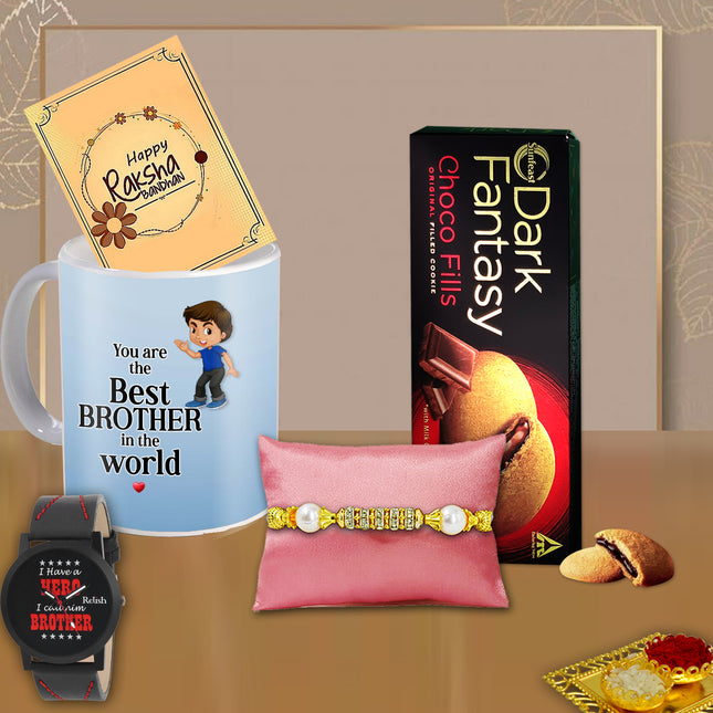 Rakhi Gift Ideas For Brother – Rakhi Hamper Bhaiya, Rakhi Combo Set Brother, Raksha Bandhan Surprise Brother