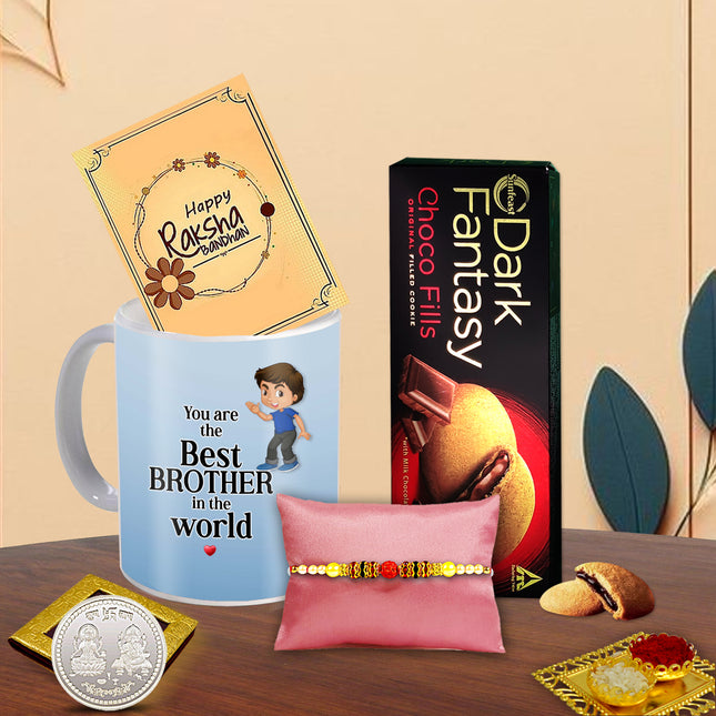 Rakhi Gift Pack For Brother – Rakhi For Brother Gift, Rakhi Combo For Brother, Best Gift For Brother On Rakhi
