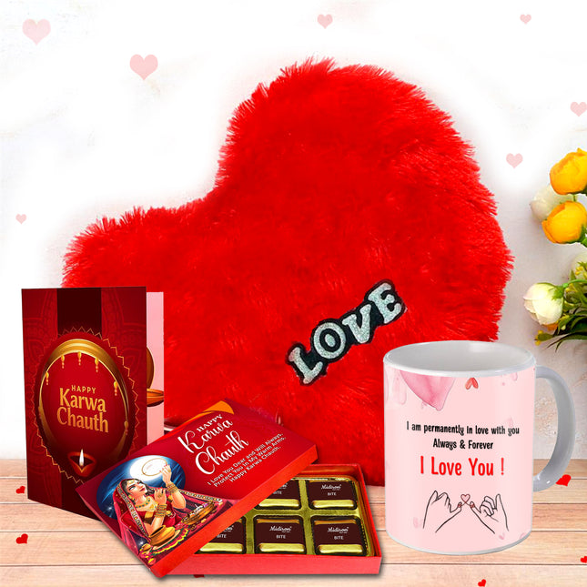 Karwa Chauth Special Gift Ideas - Romantic Chocolate Celebration Gifts, Karwa Chauth Love Surprise