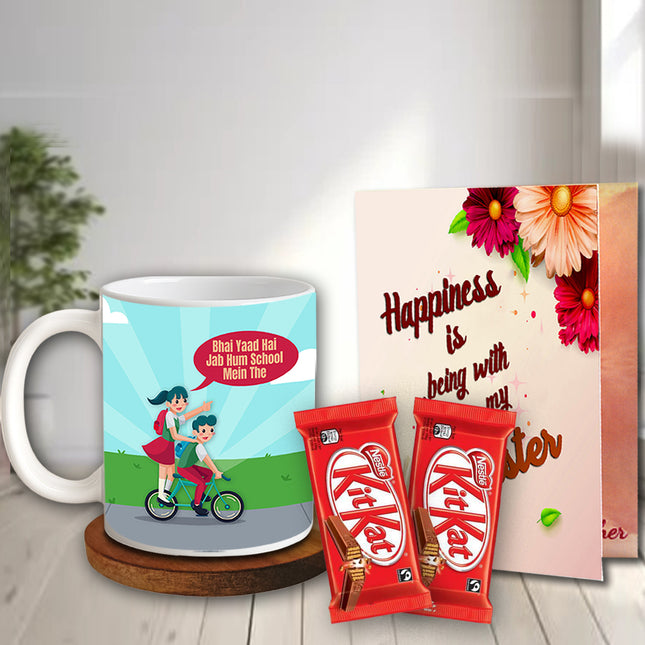 Rakhi Gift for Sister – Best Return Present from Brother – Unique Birthday Gift for Sister for Family Celebrations