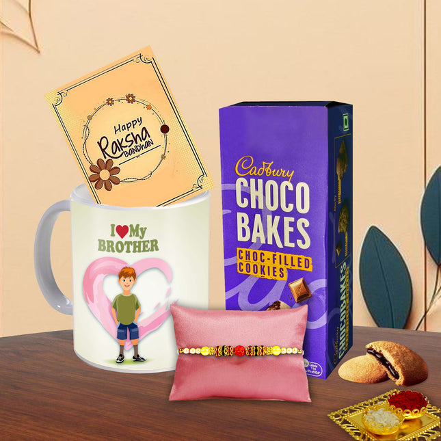 Rakhi Gift Set For Brother – Rakhi Gift Pack For Brother, Rakhi Combo For Brother, Raksha Bandhan Gift For Brother