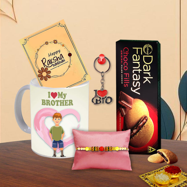 Rakhi Set For Brother – Best Rakhi Gift Brother, Rakhi For Brother Combo, Raksha Bandhan Gift Pack For Brother