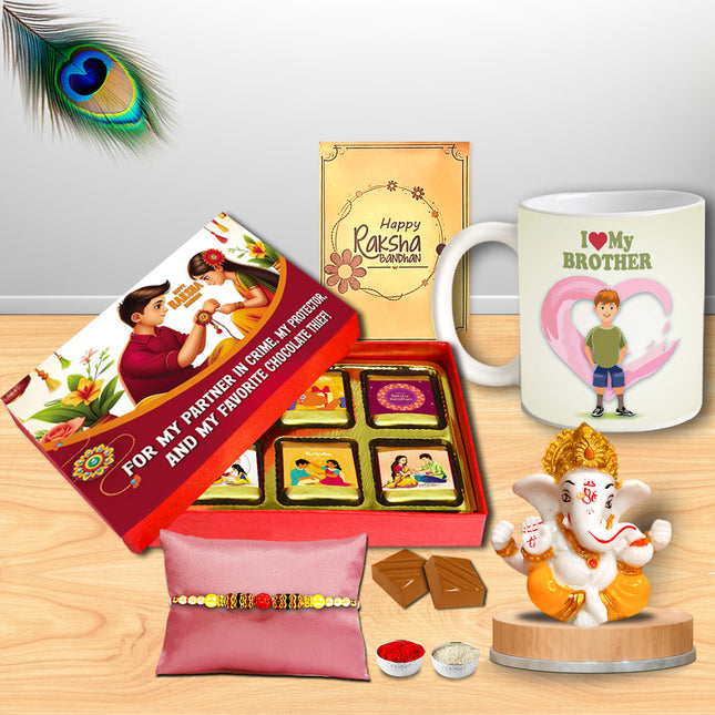 Best Gift For Brother On Rakhi – Rakhi For Brother Gift, Rakhi Combo For Brother, Rakhi Gift Hampers For Brother