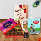 Cozy coffee mug with sweet printed sentiment, designed to show appreciation for your sister’s presence.