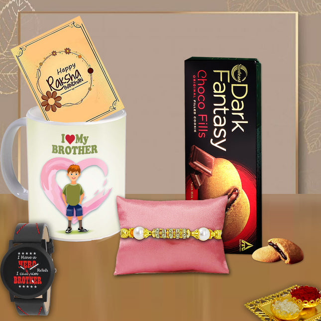 Raksha Bandhan Gift For Brother – Rakhi Gift Pack For Brother, Rakhi Hampers For Brother, Best Rakhi Gift Brother