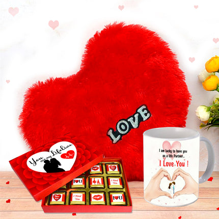 Karwa Chauth Romantic Gift for Her - Karwa Chauth Expression of Love, Karwa Chauth Surprise Plan Giftt