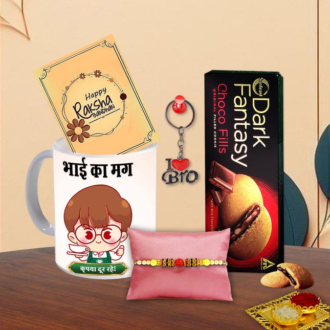 Rakhi Gift Set For Brother – Rakhi Hampers For Brother, Rakhi Gift Pack For Brother, Raksha Bandhan Gift Ideas For Brother