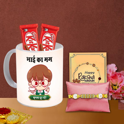 Premium Rakhi Gift Hamper For Brother - Rakhi gift box, Rakhi gift hamper, Rakhi return gift for sister
