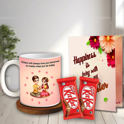 Raksha Bandhan Gift for Sister from Brother – Best Birthday Gift Idea – Unique Return Surprise for Bhai Dooj