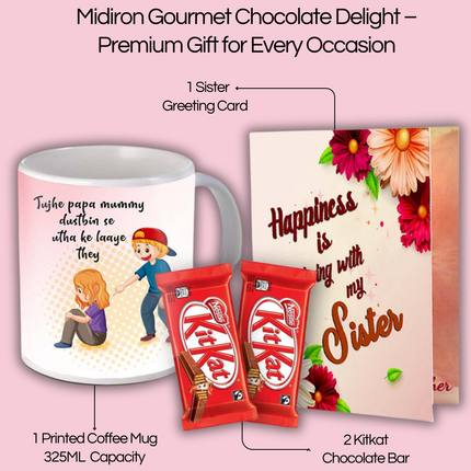 Raksha Bandhan Gift for Sister from Brother – Unique Surprise for Birthday, Bhai Dooj or Any Celebration
