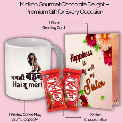 Rakhi Gift for Sister from Brother – Perfect Surprise for Birthday, Bhai Dooj or Any Festival to Show You Care