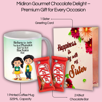 Surprise for Sister from Brother or Sister – Ideal Gift for Birthday, Raksha Bandhan or Bhai Dooj