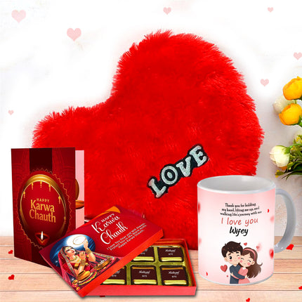 Karwa Chauth Special Gift Ideas - Romantic Chocolate Celebration Gifts, Karwa Chauth Love Surprise