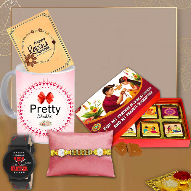 Raksha Bandhan Gift Hamper For Brother – Unique Rakhi Gift Surprise For Bhaiya, Thoughtful Gifts To Celebrate Brother Sister Bond