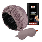 Satin Silk Sleep Set: Bonnet & Eye Mask – Pamper Yourself for Beauty Sleep