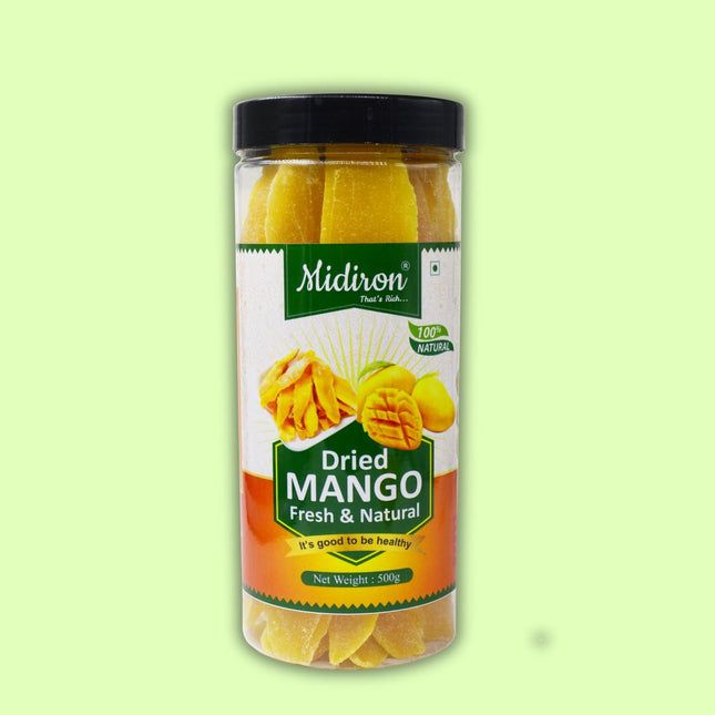 Dried Mango Slice, Fresh & Natural Dehydrated Mango Slice (500g) Mango - Midiron