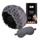 Silk Hair Bonnet with Eye Mask – Protect Your Hair & Sleep in Style