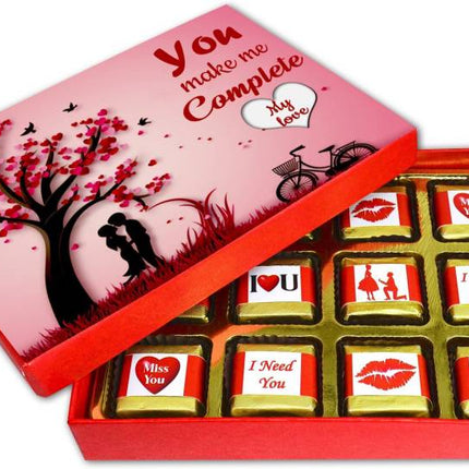 Romantic Chocolate Gift, Ceramic Coffee Mug For your Any Special Person Ceramic Gift Box  (Multicolor)
