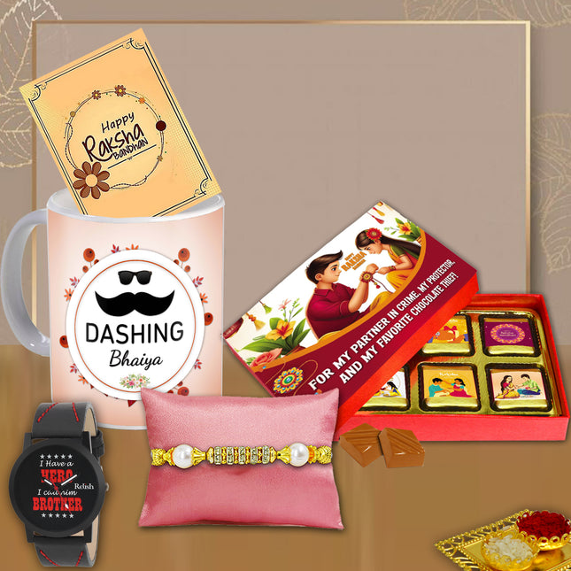 Rakhi Gift Hamper For Bhaiya – Raksha Bandhan Surprise Gift Ideas For Brother, Best Rakhi Present For Bhai