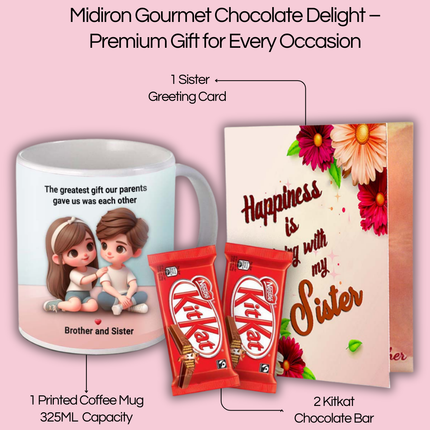 Return Gift for Sister from Brother – Unique Birthday Gift for Sister – Best Raksha Bandhan and Bhai Dooj Gifting Option