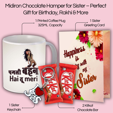 Unique Gift for Sister from Brother – Return Gift Option for Rakhi – Best Bhai Dooj Birthday Surprise