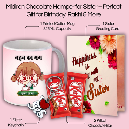 Unique Rakhi Gift for Sister from Brother – Return Surprise on Raksha Bandhan – Best Gift Option for Rakhi