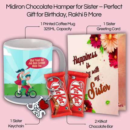 Raksha Bandhan Gift for Sister - Best Gifts for Sister on Rakhi - Thoughtful and Cute Rakhi Presents