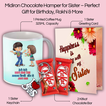 Rakhi Gifts for Sister Online - Beautiful Raksha Bandhan Hampers for Sister, Rakhi Combo Gifts for Girls