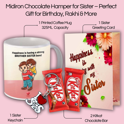 Rakhi Gifts for Sister - Premium Raksha Bandhan Gift Hampers, Unique Rakhi Presents for Sister