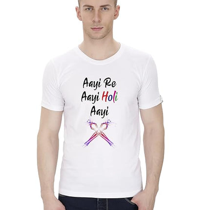 Holi T-Shirt for Men, Women– Best Printed Holi T-Shirt Print Design